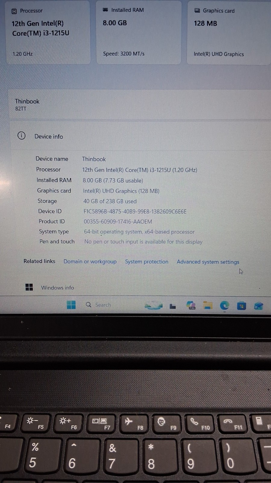 lenovo V15 G3 1AP