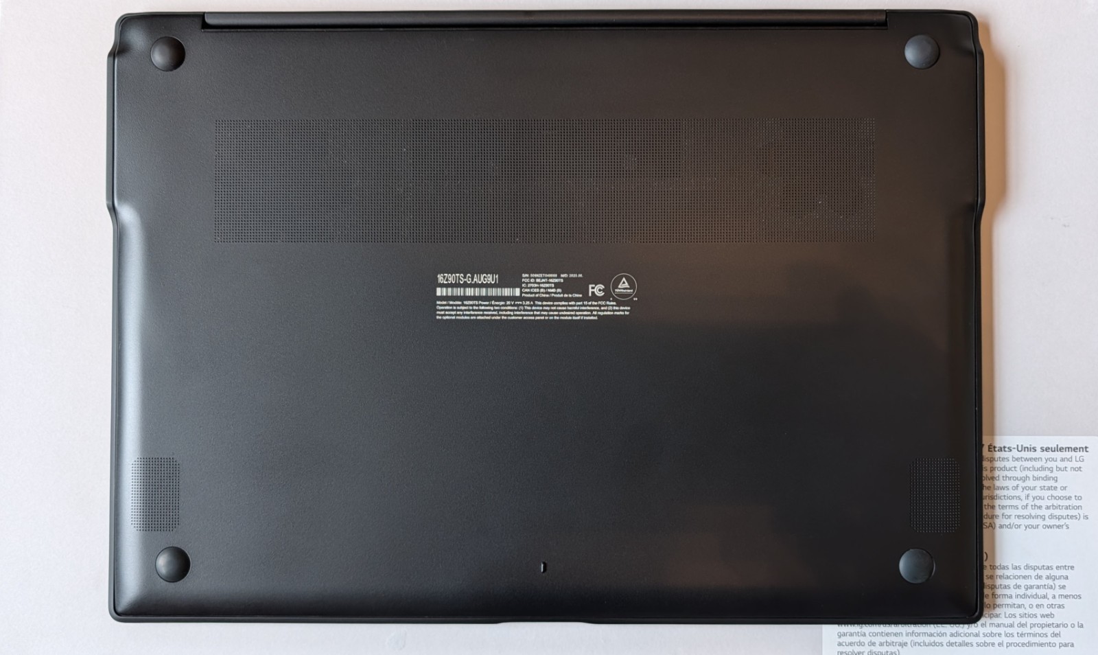 LG Gram 16 Laptop 16Z90TS-G.AUG9U1 Core Ultra 9 Series 2 32GB RAM 2TB SSDs IPS