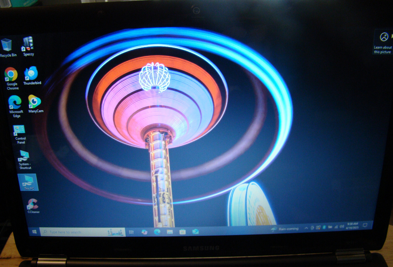 Samsung RF511/Core i5-2450M 2.50ghz/6gb/500gb/Windows 10 Pro/Webcam/BT/Hdmi/15.6