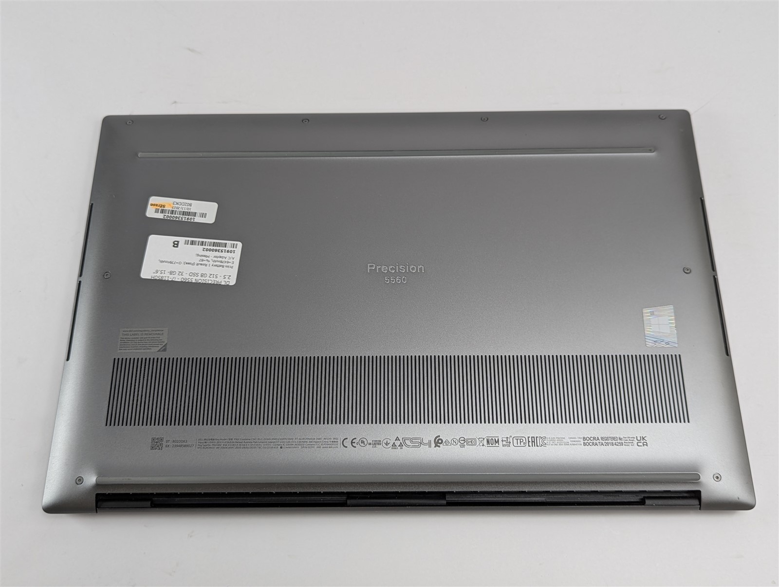 Dell Precision 5560 2021 15.6″ i7-11850H 2.5GHz 32GB RAM 512GB SSD RTX A2000