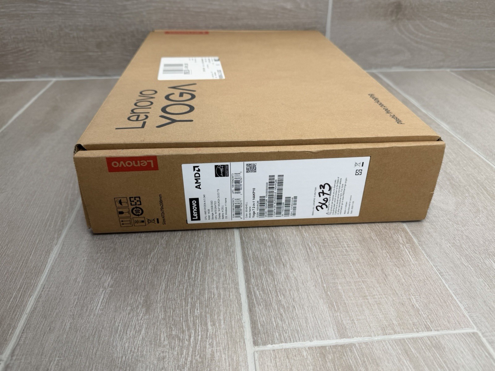 Lenovo Yoga 7 2-in-1 14AKP10 Touch Laptop Ryzen Al 5 340 16GB RAM 512GB NVMe