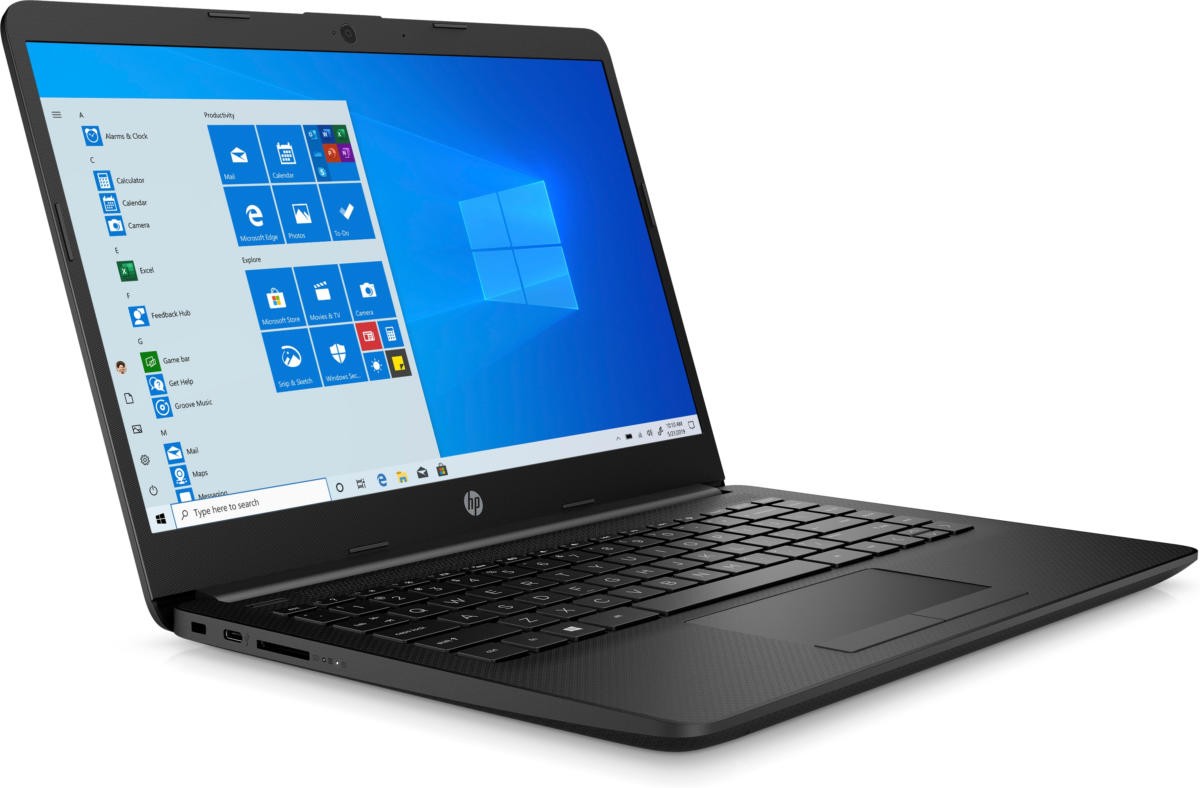 HP 14-dk1008ca 14″ HD BV LED AMD Athlon Silver 3050U 2.3 GHz 4GB 128GB SSD W10H