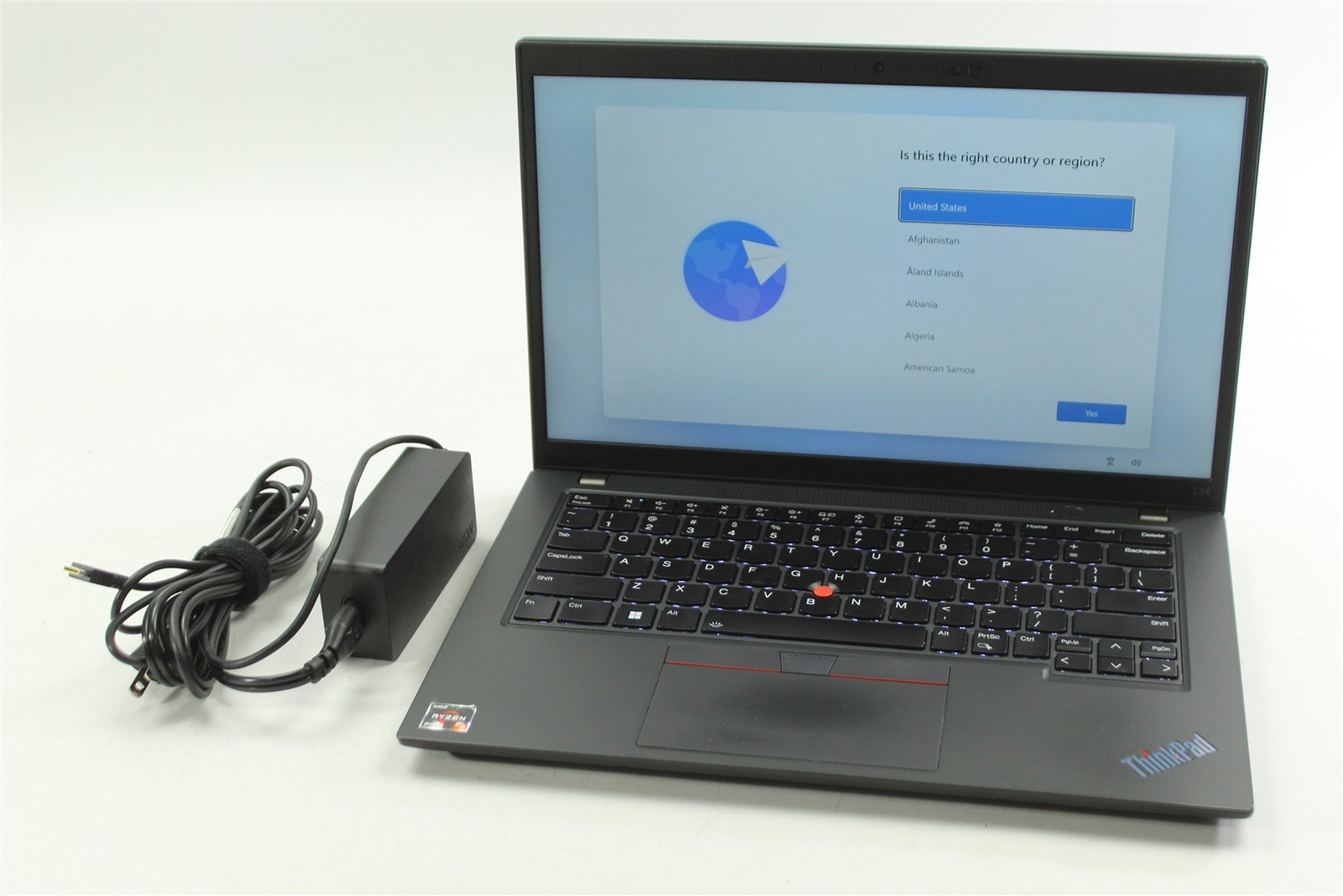 Lenovo ThinkPad L14 Gen 4 14″ Ryzen 5 Pro 7530U 2.0GHz 256GB SSD 16GB RAM W11H