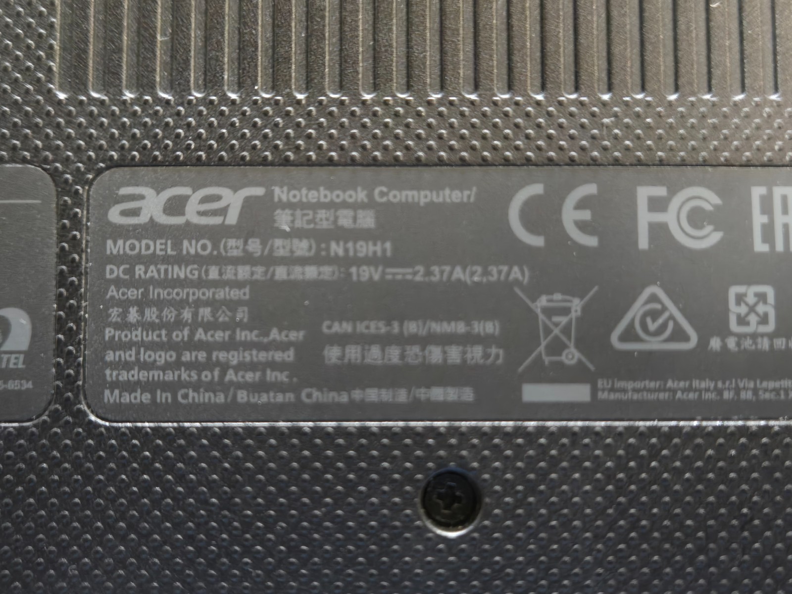 Acer ASPIRE A115-31 Intel Celeron N4020 4GB DDR4 64GB MMC Windows 11