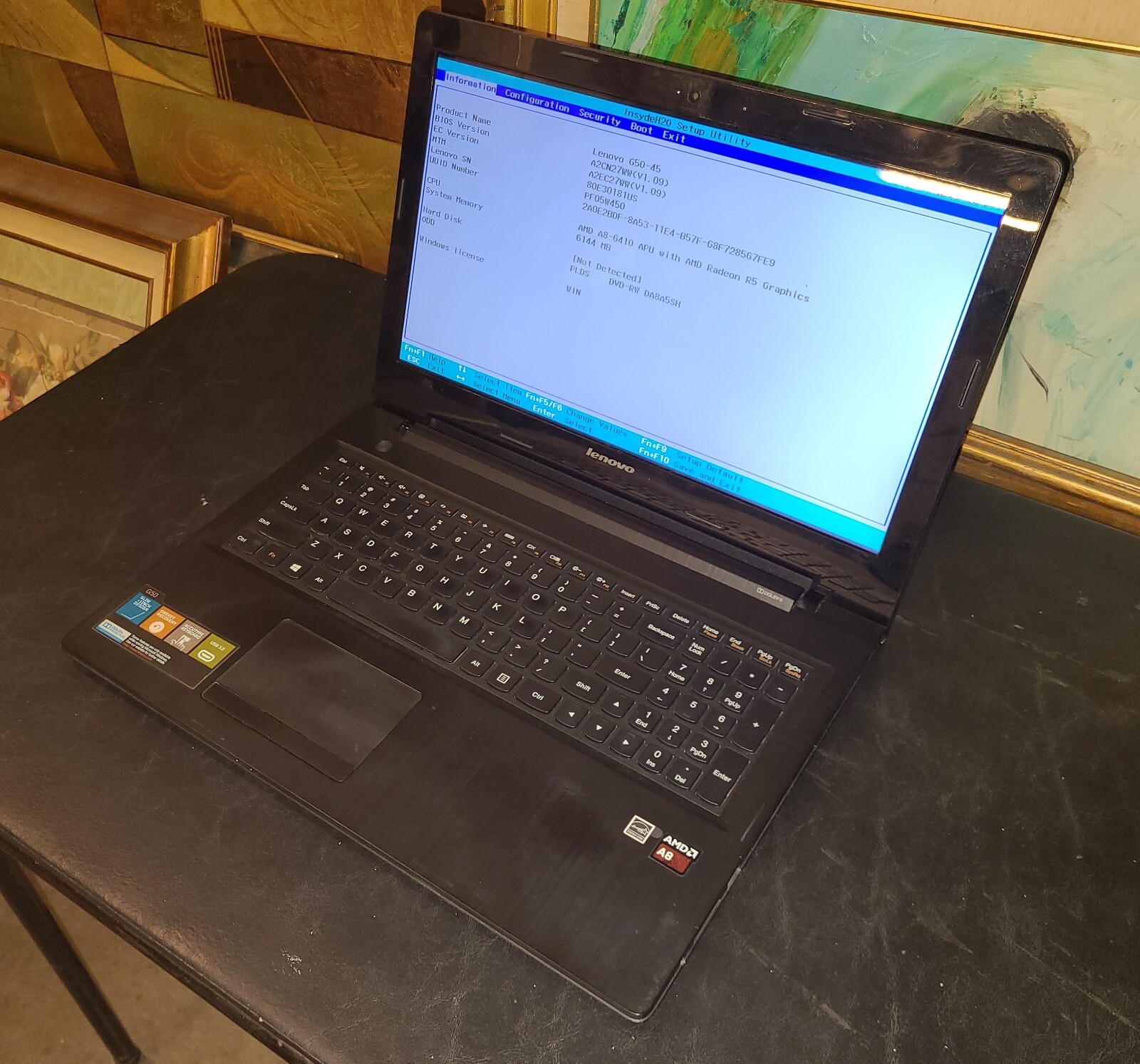 Lenovo G50-45 PF05W450. Parts Only. As-Is.