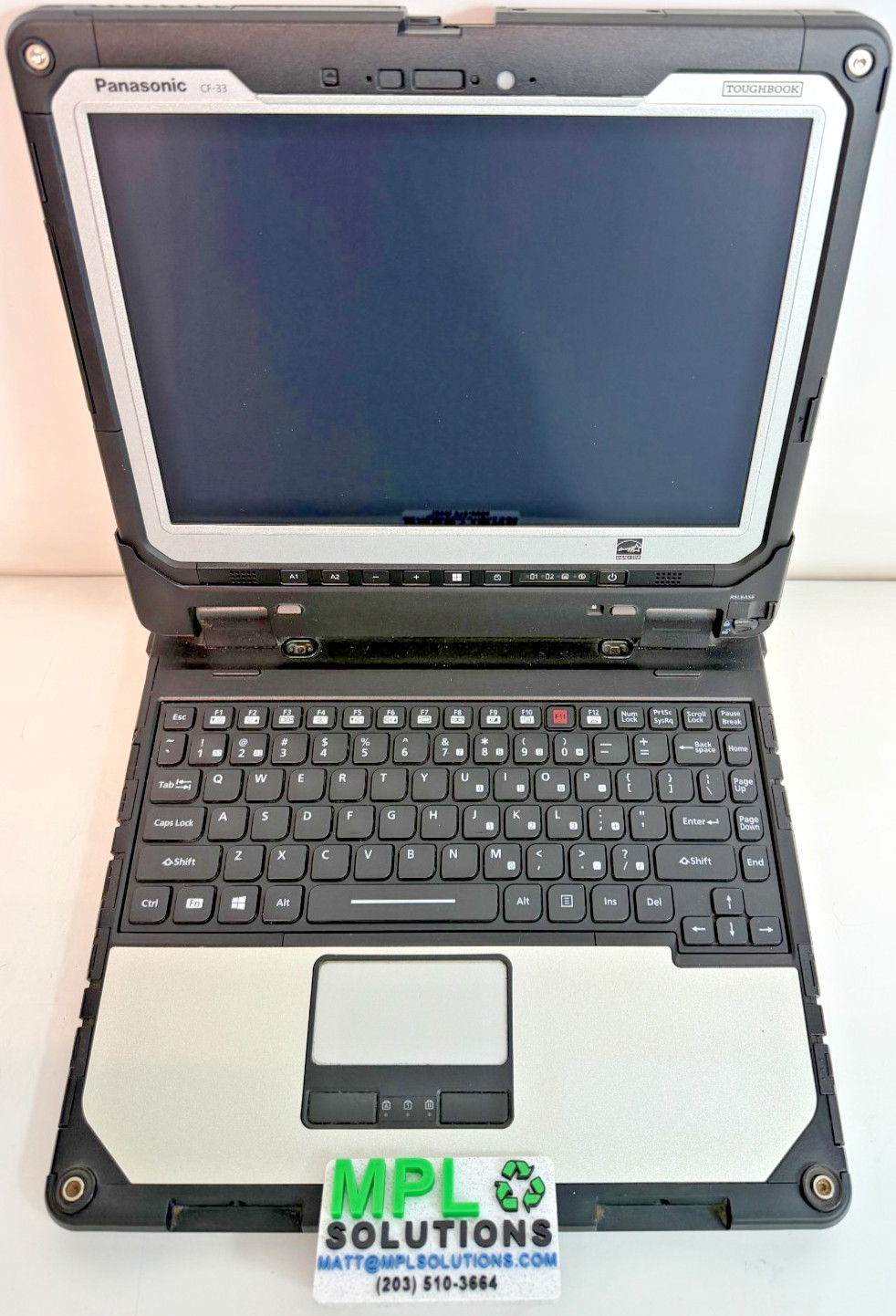 Panasonic Toughbook FZ-33 12th Gen i5-1245U/16GB/512GB 4G LTE/GPS/Dual BAT/WIN11