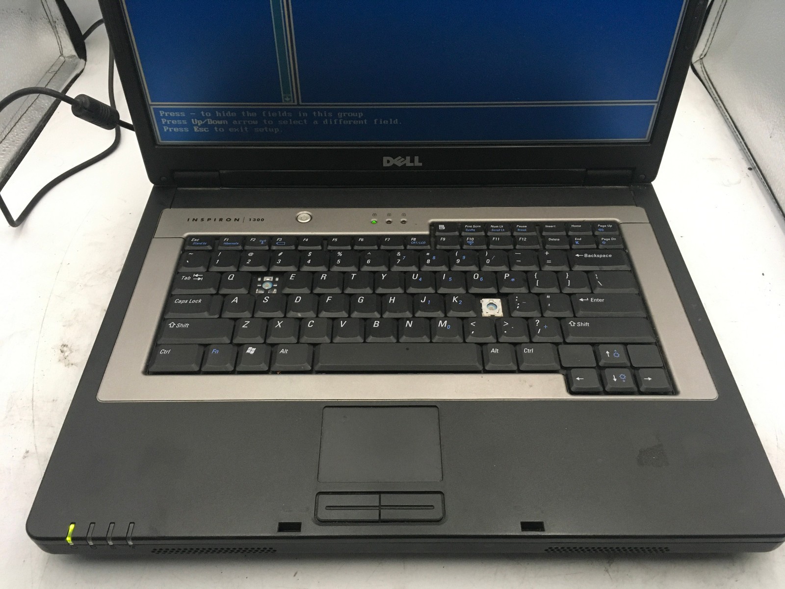 DELL INSPIRON 1300 – BOOTS TO BIOS – INTEL CELERON M – 2GB RAM – READ DESC – BB!