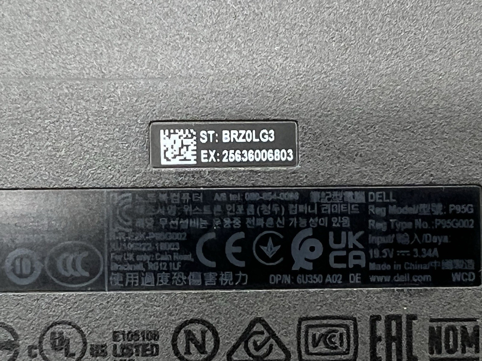 Dell Latitude 3310, i5-8265U CPU, @ 1.60GHz, 16GB RAM, 256GB NVMe-No OS/Adapter