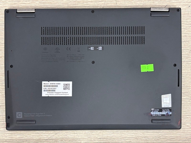 3x Lenovo ThinkPad X13 Yoga Gen 2 13″ i5-1145G7 16GB 256GB SSD W11P Laptop (Lot)