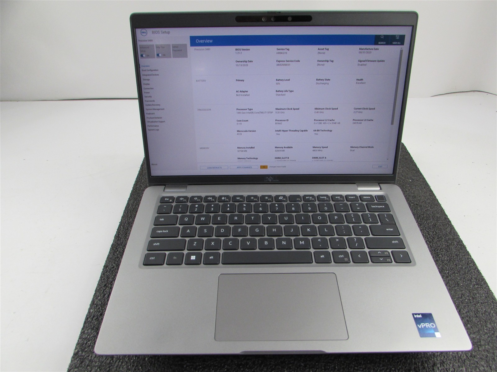 Dell Precision 3480 14″ i7-1370P 14-Core 256GB SSD 32GB RAM RTX A500 WIN 11 PRO