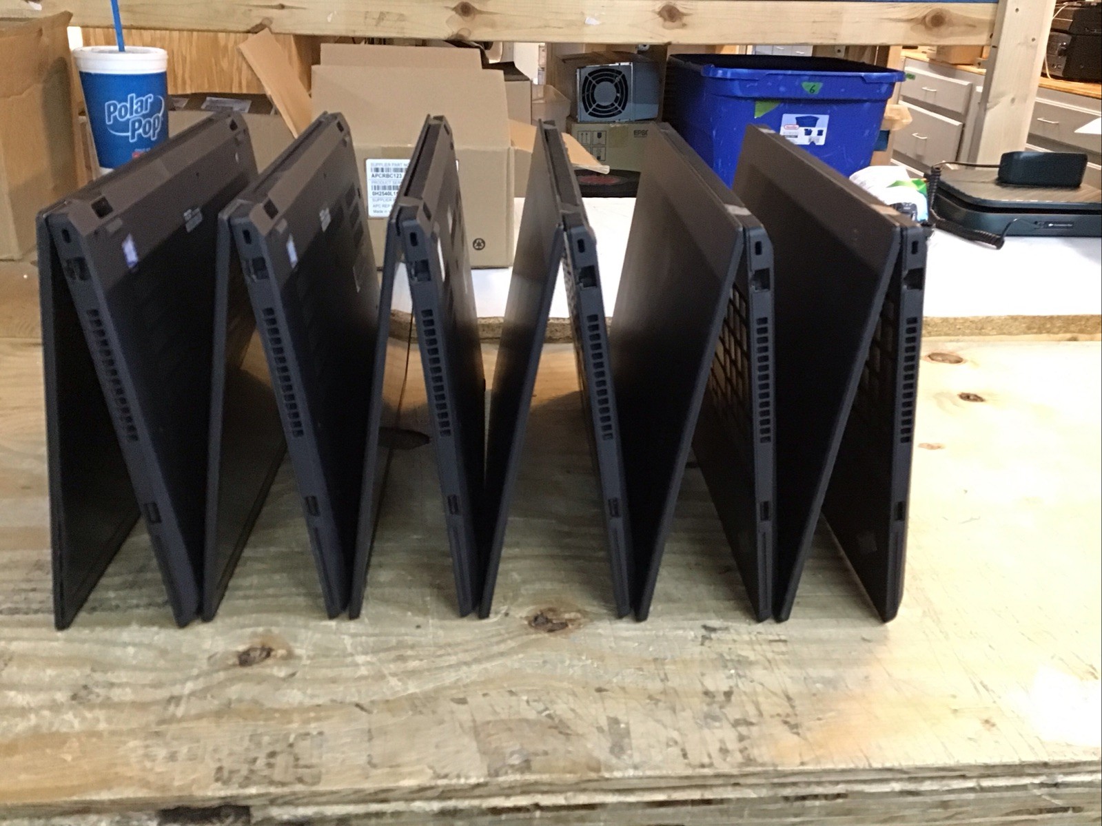 Lot of 6 Lenovo ThinkPad T590 15.6″ Laptop i5-8365U 8GB RAM 256GB SSD W11P U RD