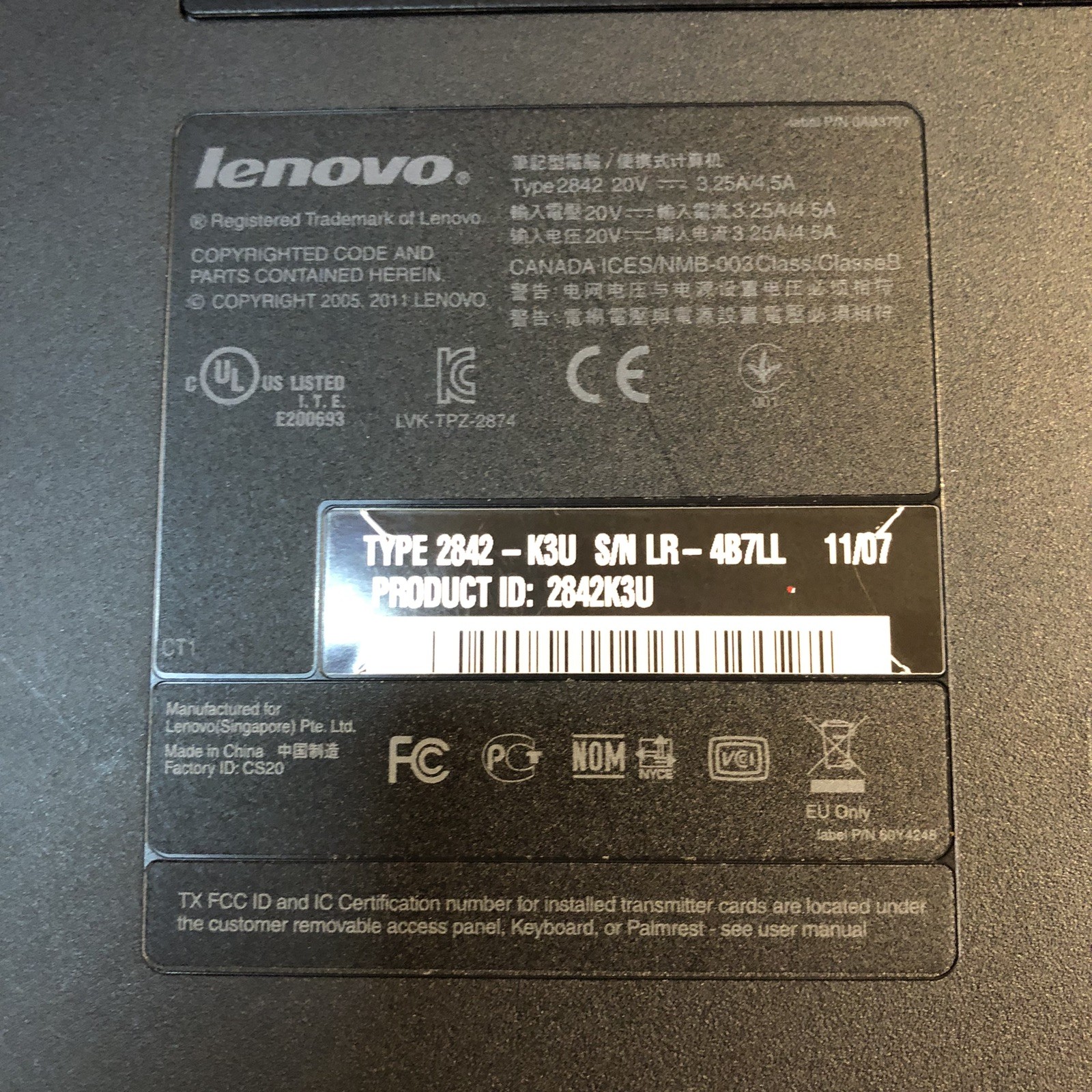 Lenovo Thinkpad SL410 Laptop Fedora Linux Core 2 Duo 2.2GHz 8gb Ram 240gb HDD
