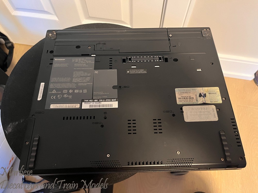 Lenovo ThinkPad T60 Core 2 Duo 1.83GHz 1GB RAM 60GB HDD Windows XP – Tested