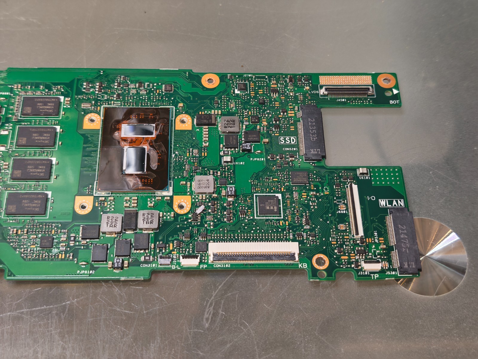 ASUS TP1400 MOTHERBOARD INTEL SILVER N6000 INTEL UHD TP1400KA MAIN BD R2.0 #