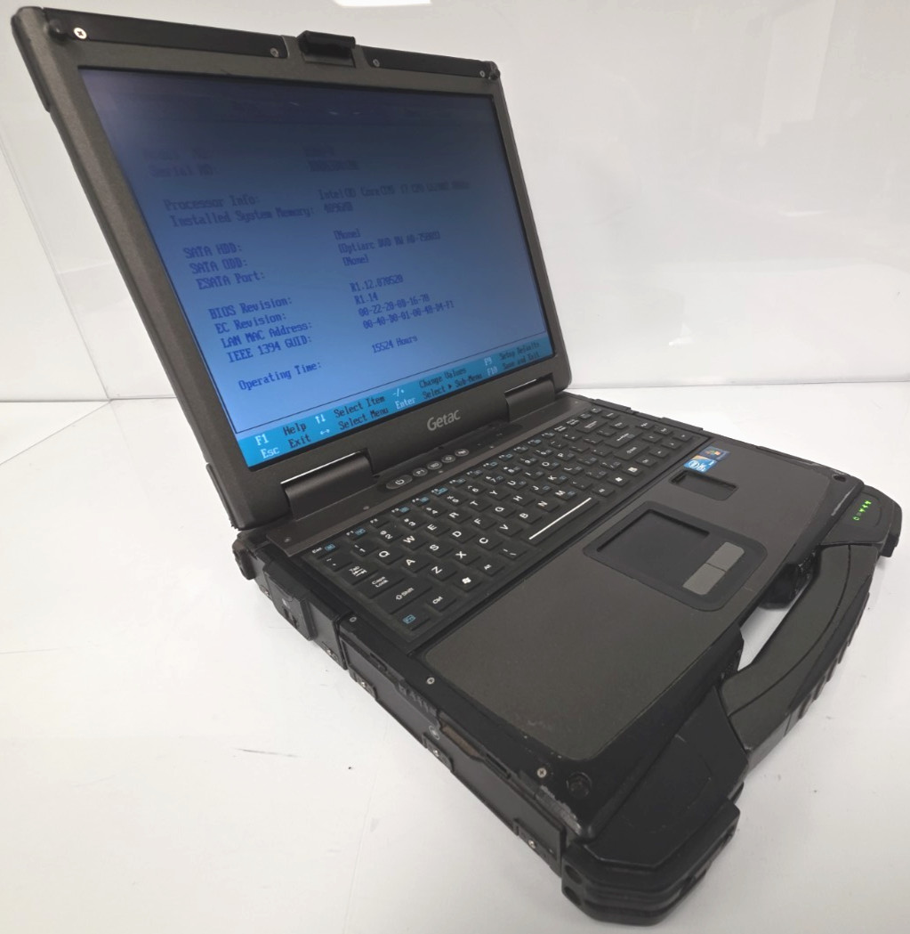 Getac B300 G1| Touch| Intel Core i5-L620| 4GB RAM| No HDD| No OS| 15,524 Hours