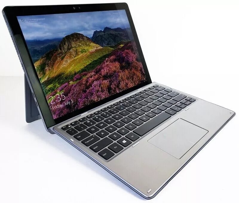 Dell Latitude 7200 2in1 12.3 i7-8665U Touch 16GB 256GB SSD Win11 Silver Keyboard