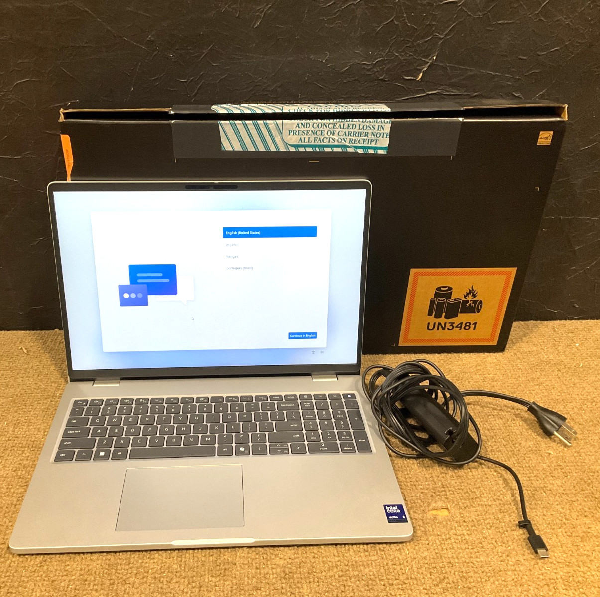 Dell Pro 16 Laptop U5-235U 16GB 256GB BT5.3 WiFi6E 16WU W11P PNY83 ✨✨