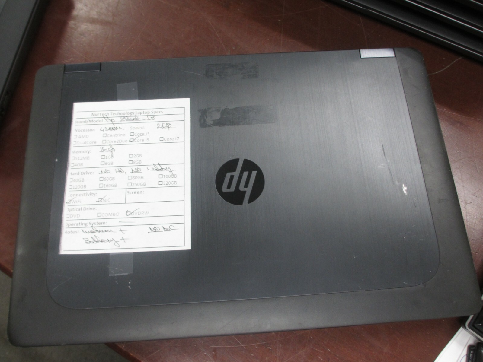 HP ZBook 15 15.6″ Intel i5-4300M 2.6GHz 16GB Web-Cam Laptop [ NO HDD/CADDY/OS/AC