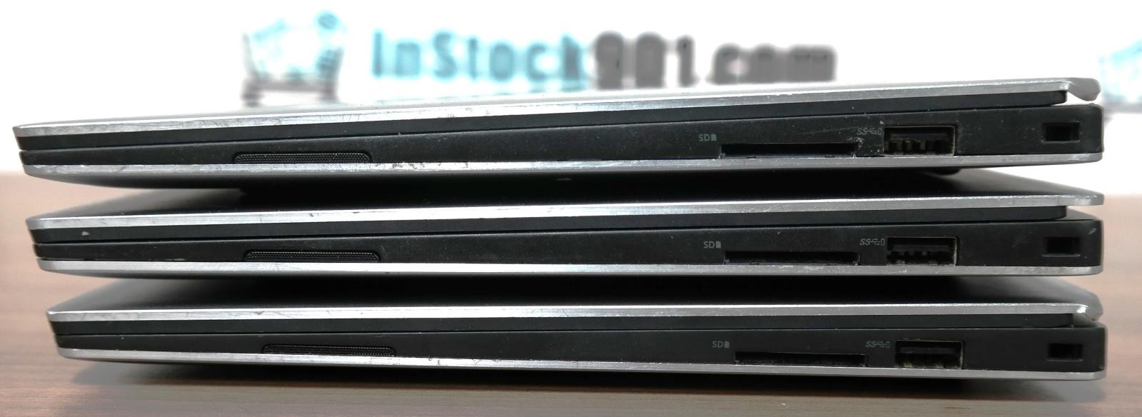 Lot 3 DellXPS 13 9360 i5-7200u 2.5ghz 4gb ram 256gb ssd 13.3in FHD NoOS SEE PICS