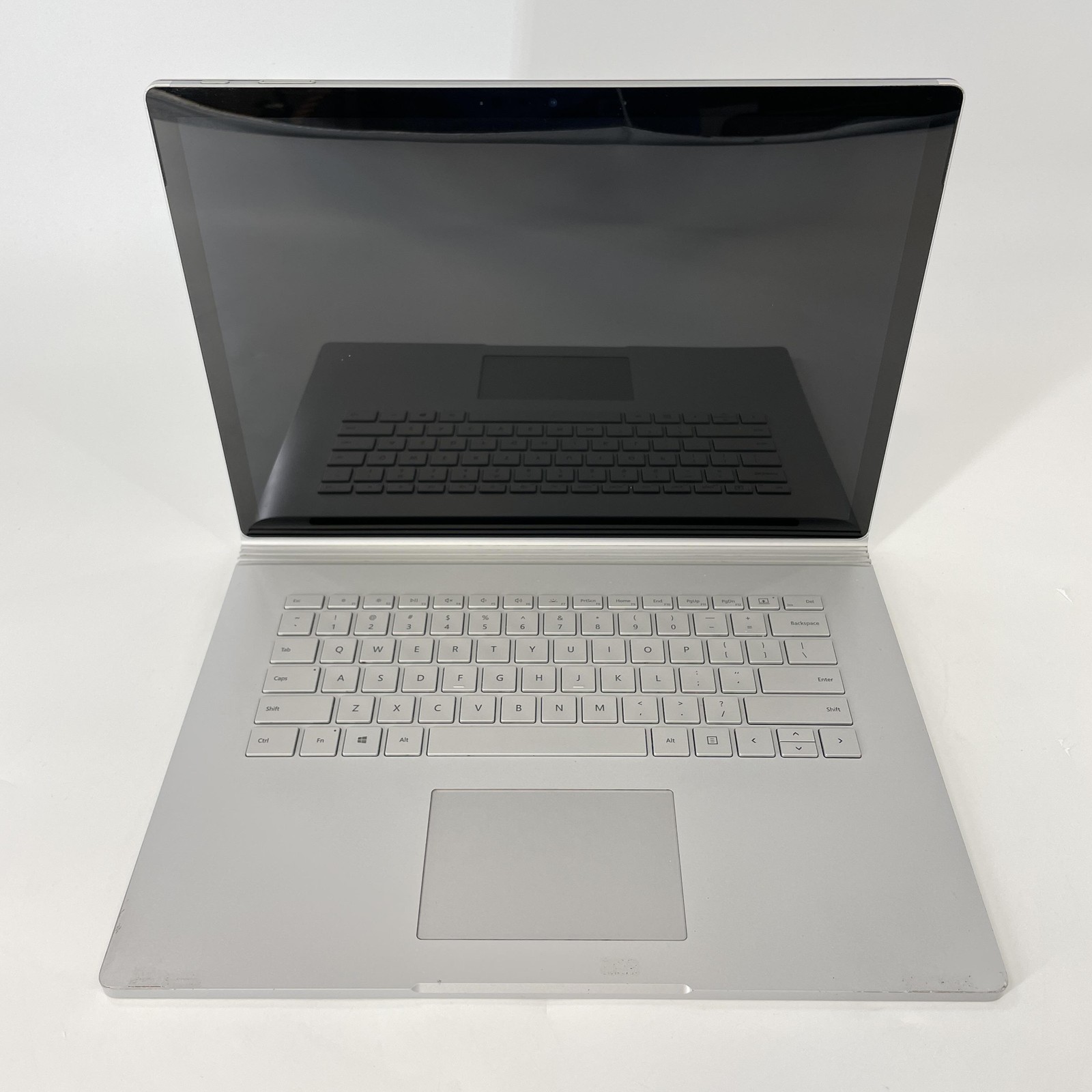 Microsoft Surface Book 2 15 Silver TOUCH i7-8650U 1.90GHz 16GB 256GB SSD Good