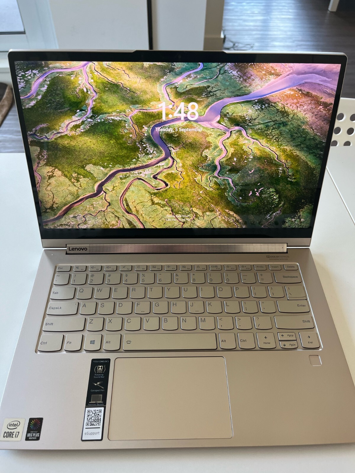 4K Touchscreen Laptop – Lenovo Yoga C940 (14″ 2-in-1)