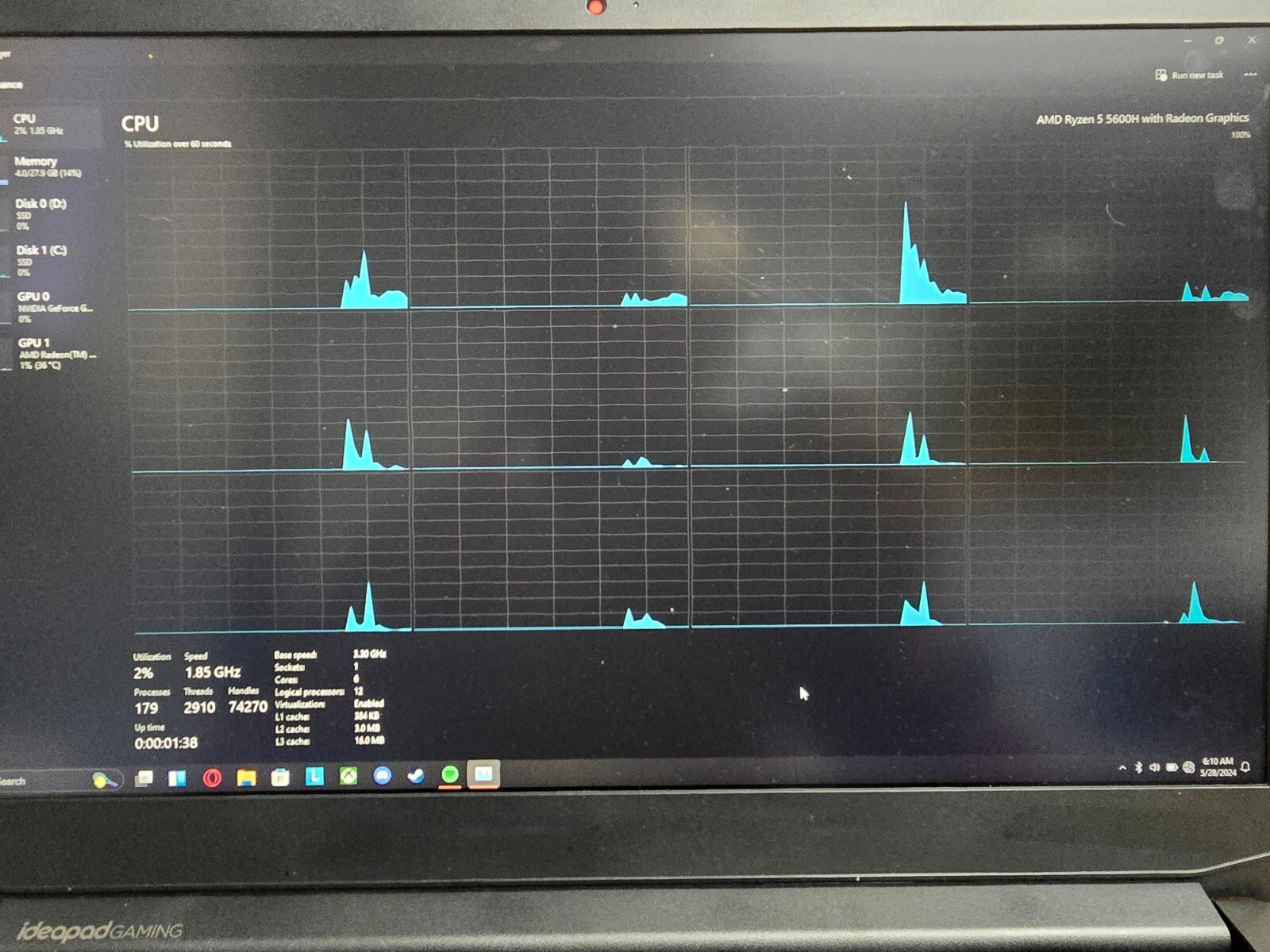 Lenovo IdeaPad Gaming 3 15ACH6 15.6″ 120Hz