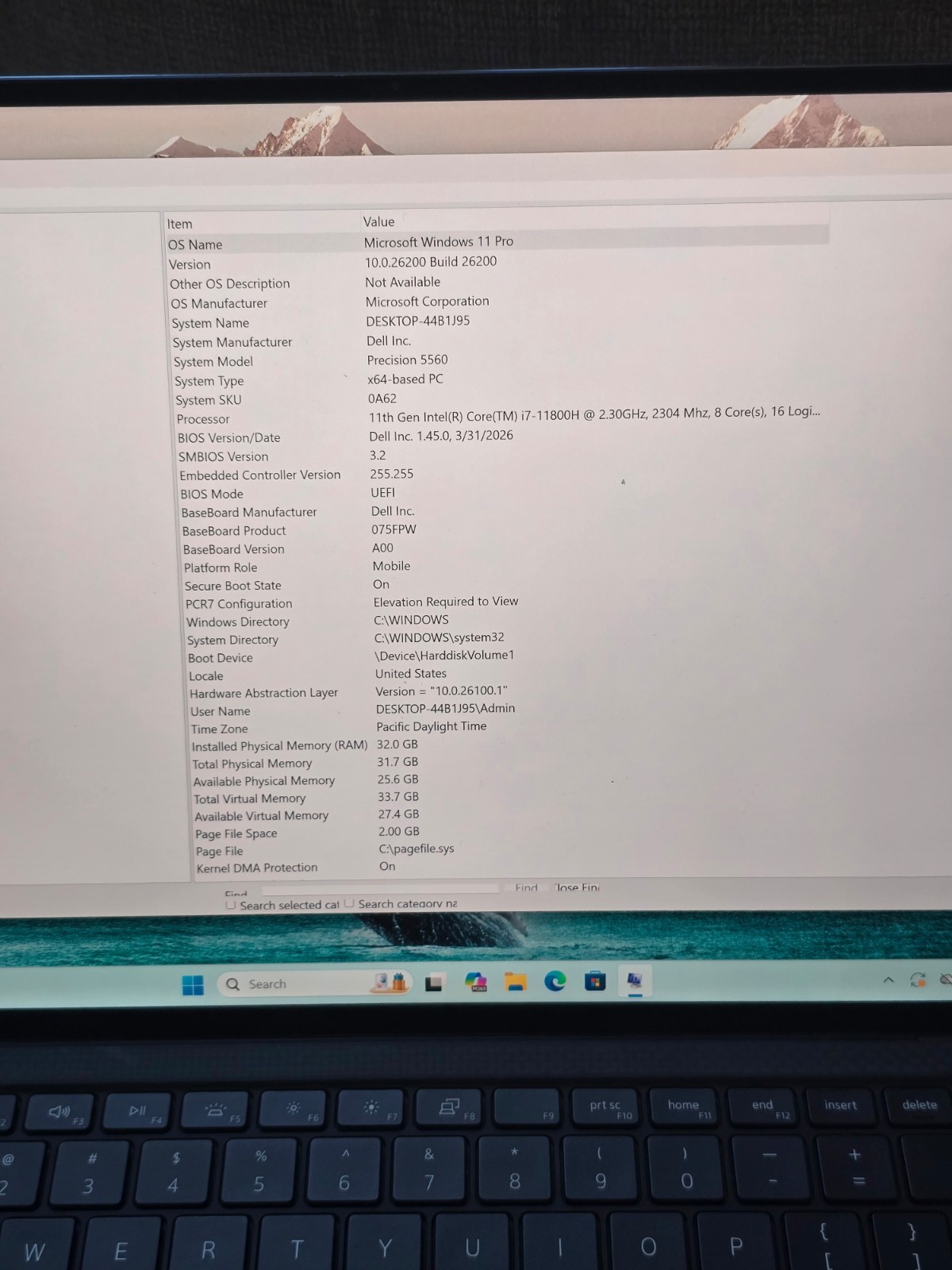 Dell Precision 5560 15.6″ UHD+ Touch i7-11800H 32GB 512GB NVMe NVIDIA T1200