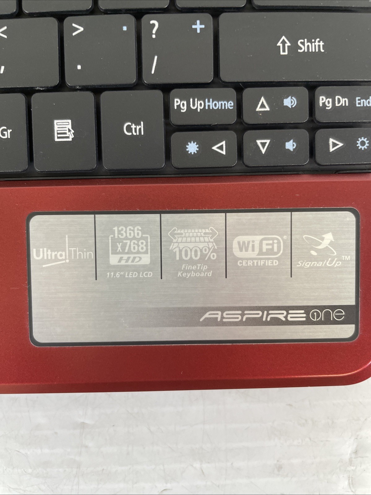 Acer Aspire One ZA3 A0751h-1145 11.6″ Intel Atom 1.33GHz 1GB RAM 150GB HDD WinXP