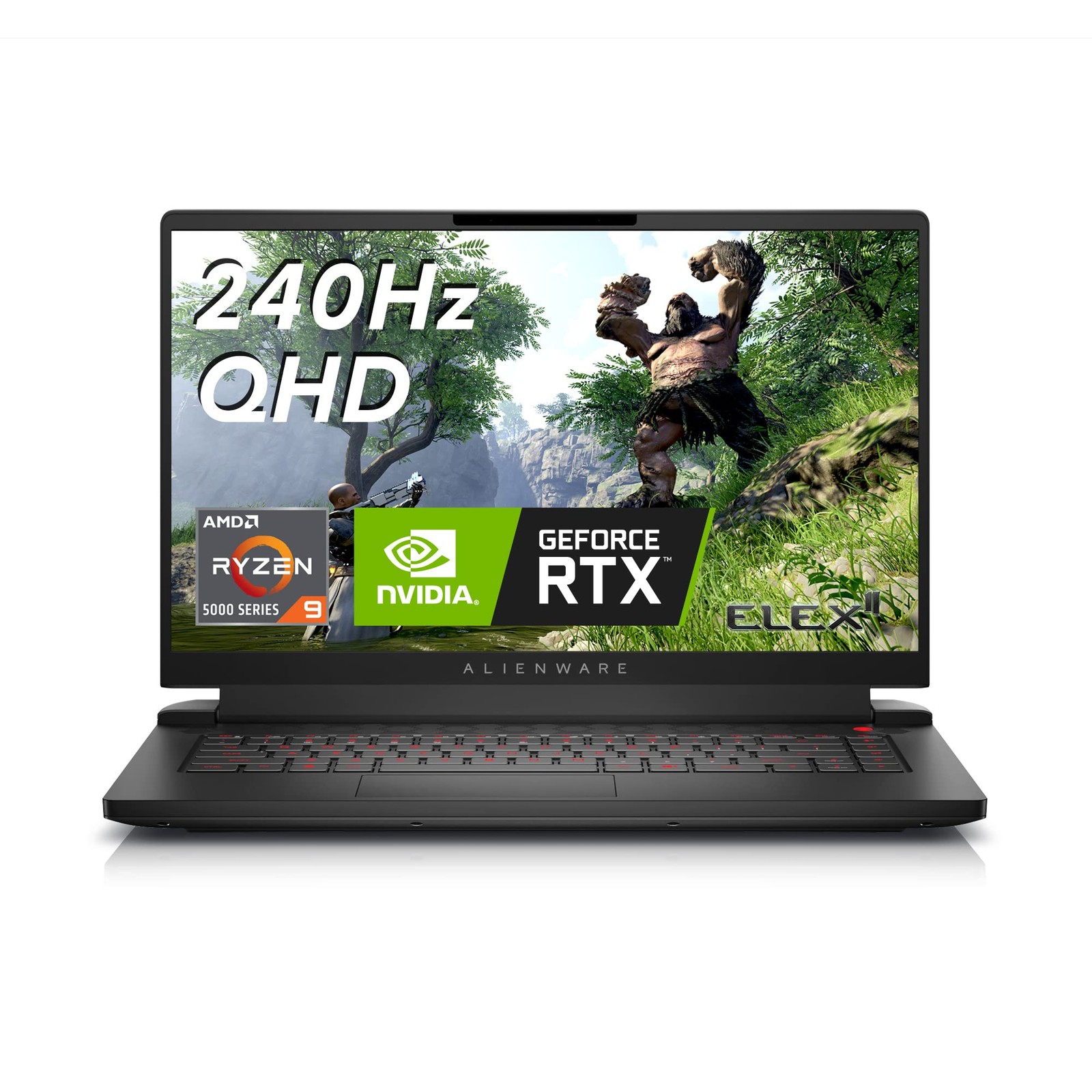 Alienware m15 R7 AMD 15.6″ Gaming Laptop – QHD (2560×1440) 240Hz, AMD Ryzen 9