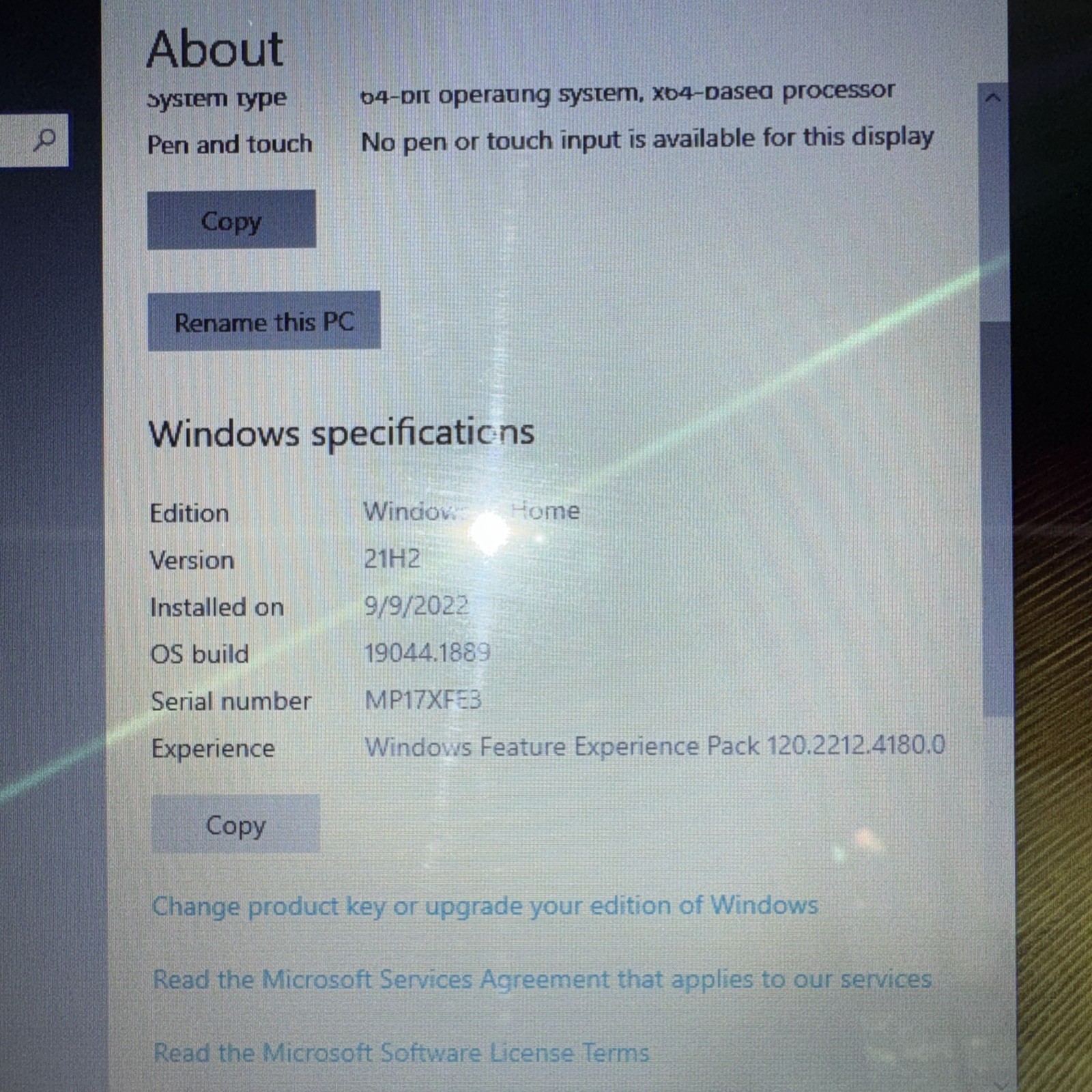 Working Lenovo ideapad 110-15ISK i5 Windows 10 Charger Cord Included Clean 8gb