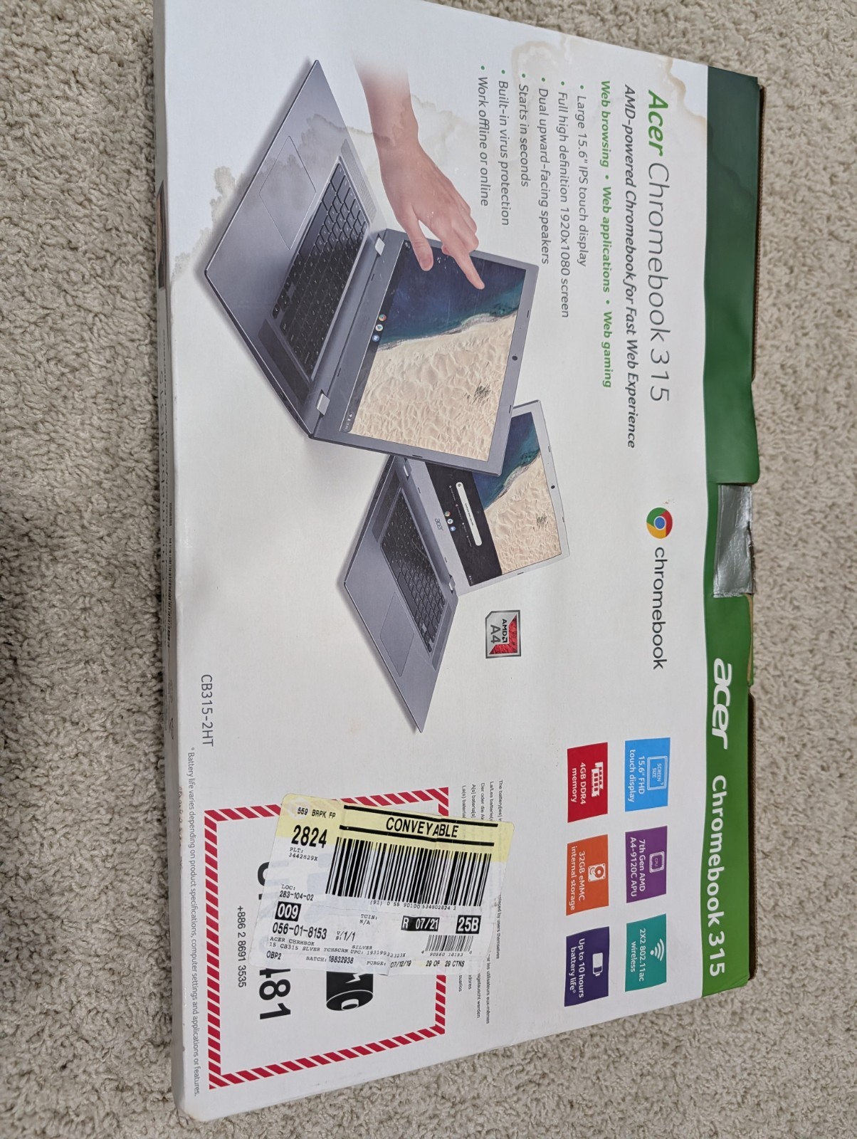 Acer Chromebook 315 CB315