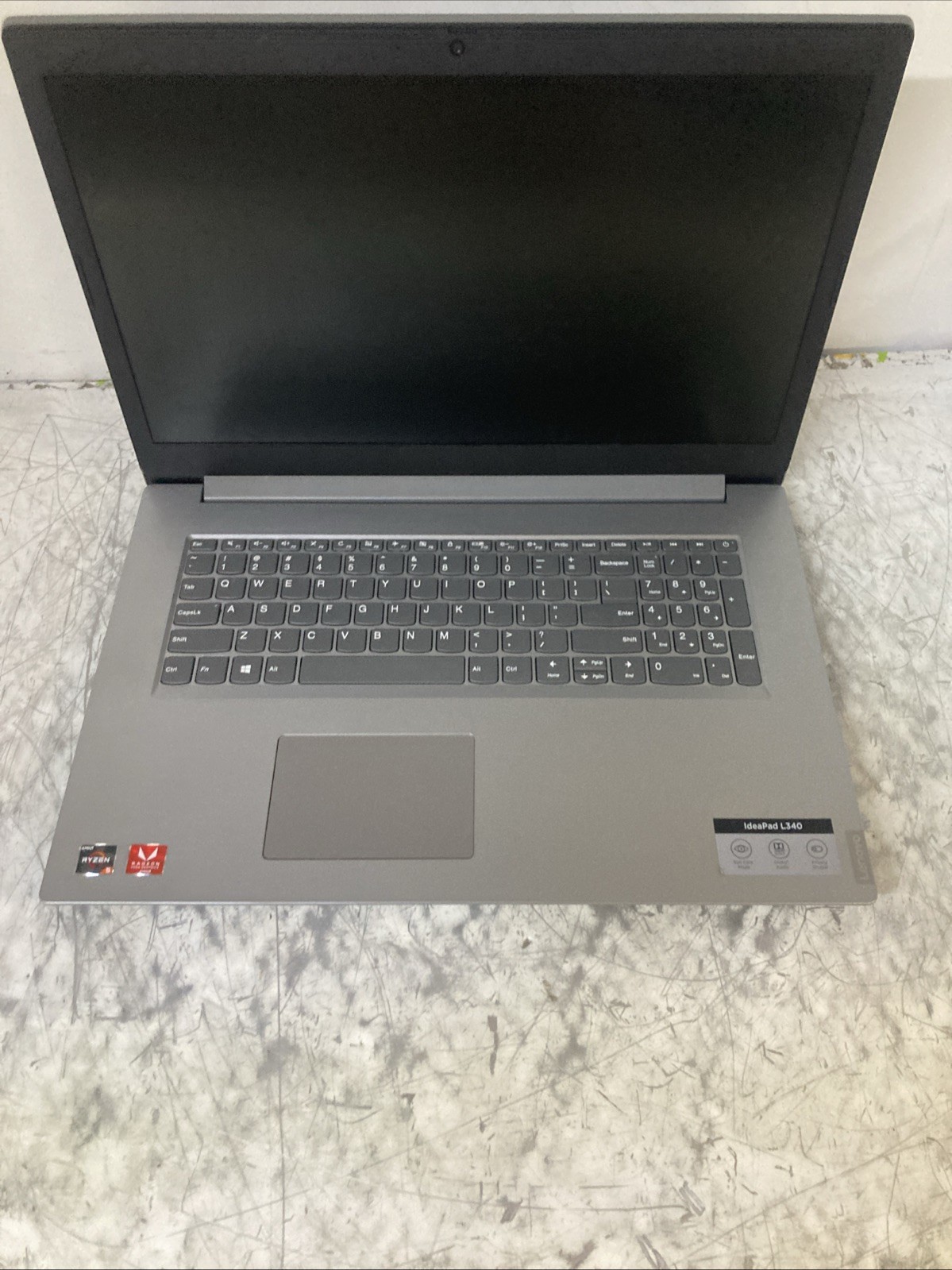 Lenovo Ideapad L340-17API AMD Ryzen 5 3500U 2.1 GHz 8 GB No HDD Boot to BIOS