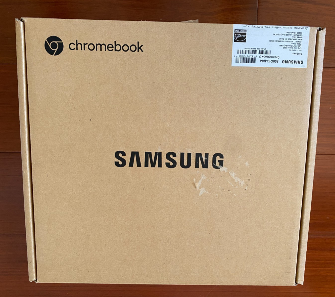 Samsung Chromebook 3 4GB Ram 16GB SSD 11.6-Inch Laptop-Black XE500C13-K04US