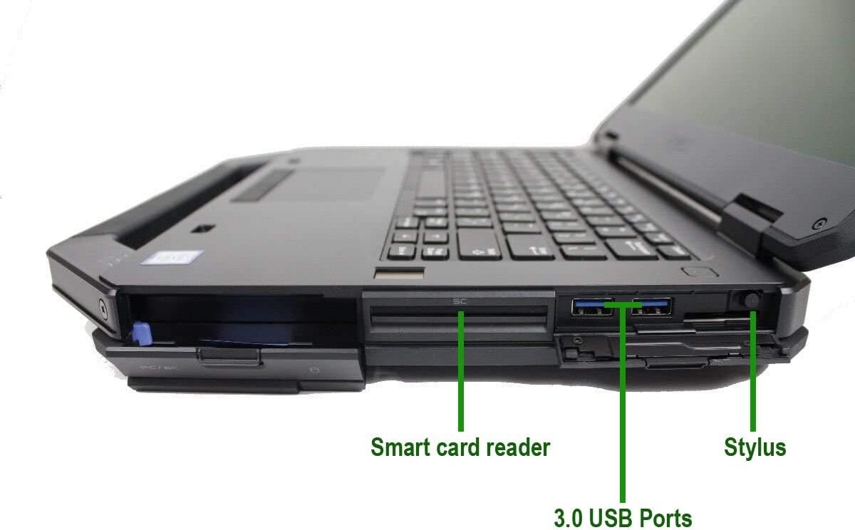 Dell Latitude 5414 Rugged 14″ Intel Core i5-6300U /8GB RAM/128GB SSD/Win10 Pro-2