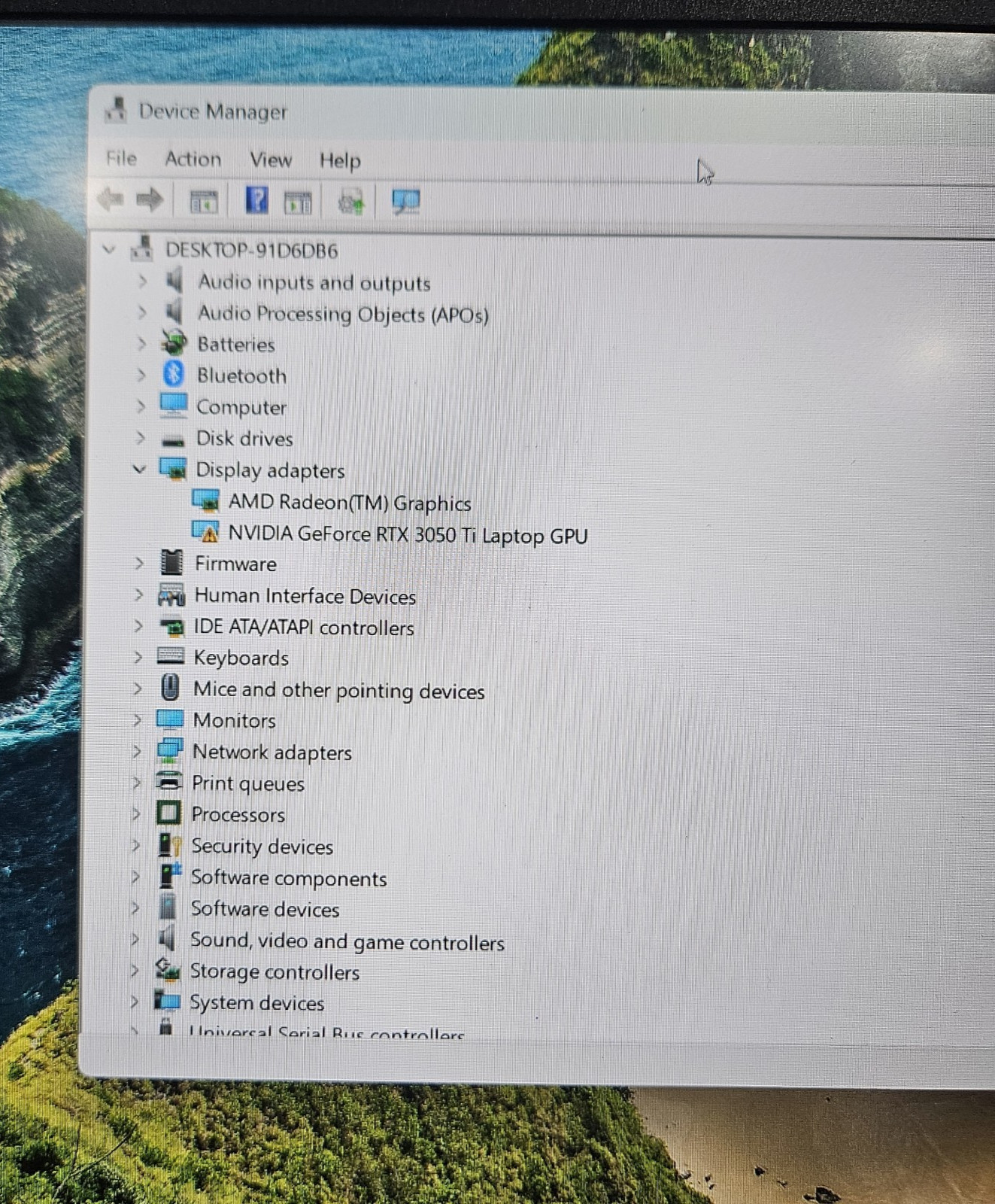 Lenovo Legion 5 15ACH6 Ryzen 7 5800H 16GB 1TB RTX 3050 + Charger (RTX Error 43)