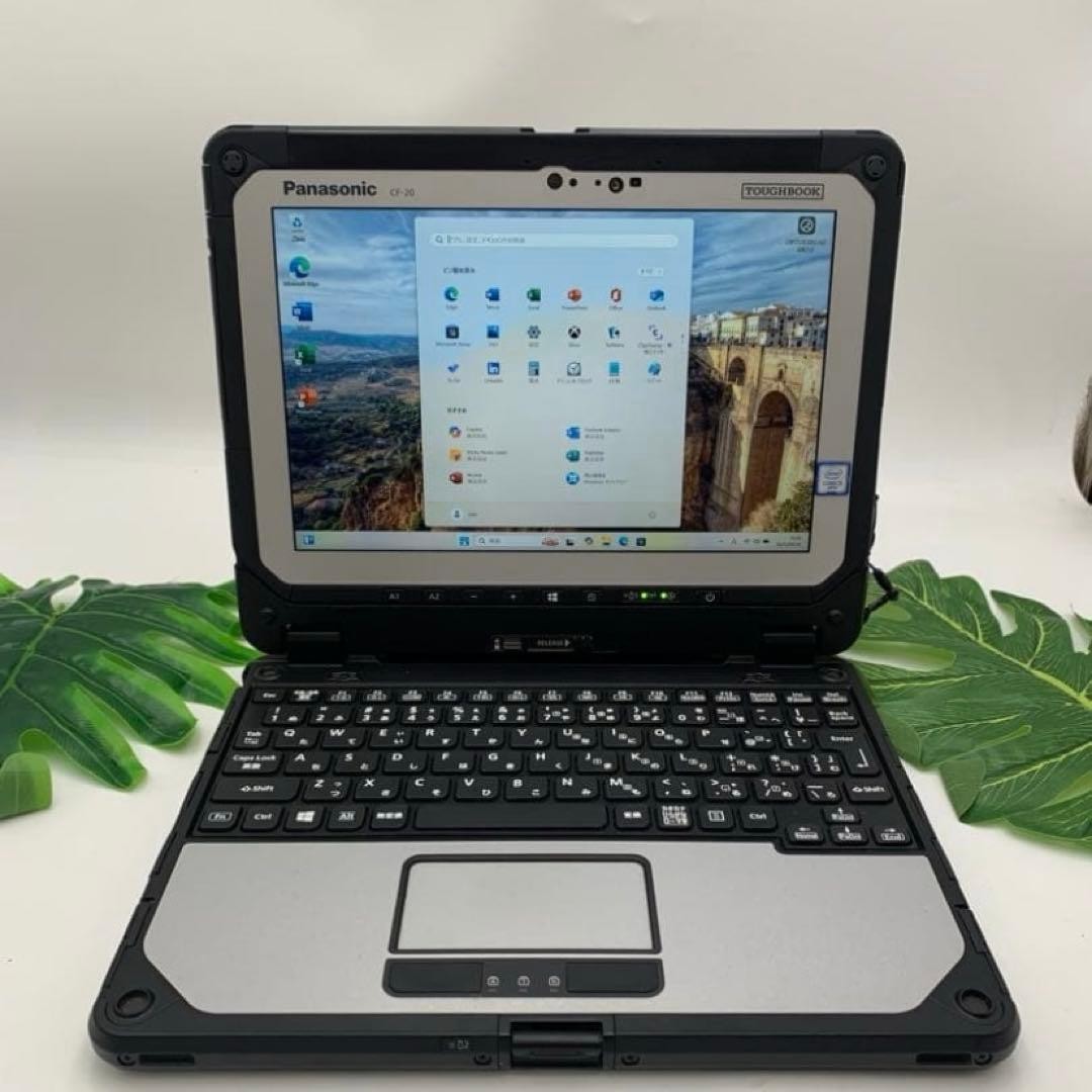 Panasonic Toughbook CF-20 Core i5-7Y57 10.1in Touchscreen 8GB RAM 256GB SSD