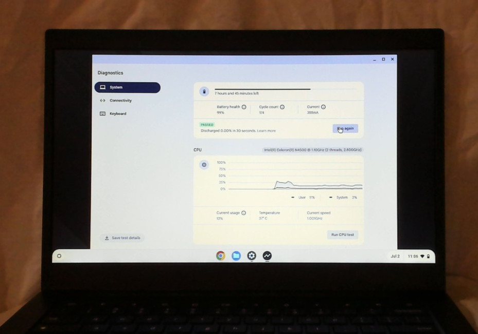 Samsung Galaxy Chromebook Go 14″ XE345XDA (2021) Excellent+Sleeve, Charger & Hub