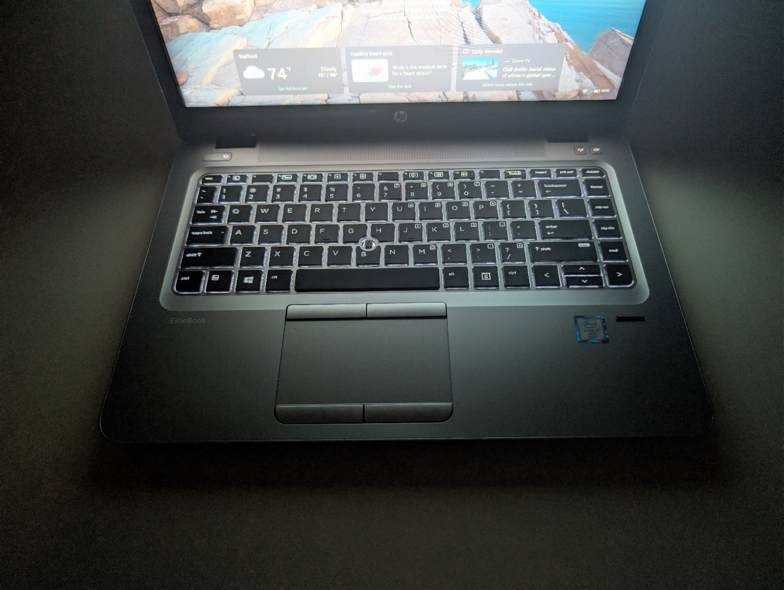 HP ELITEBOOK 840 G3 | i7-6600U 16GB RAM 256GB SSD + 1TB HDD | FHD Backlit Win 11