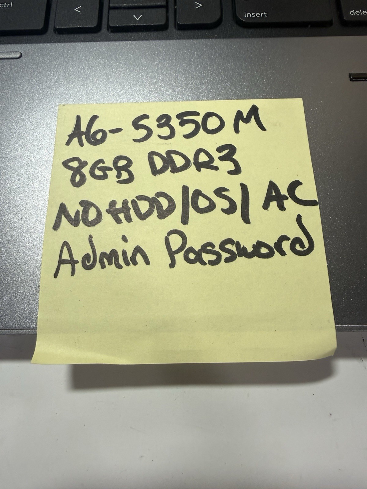 HP PROBOOK 655 G1 Laptop AMD A6-5350M@2.90Ghz 8GB RAM (NO HDD/AC) *READ* #0039