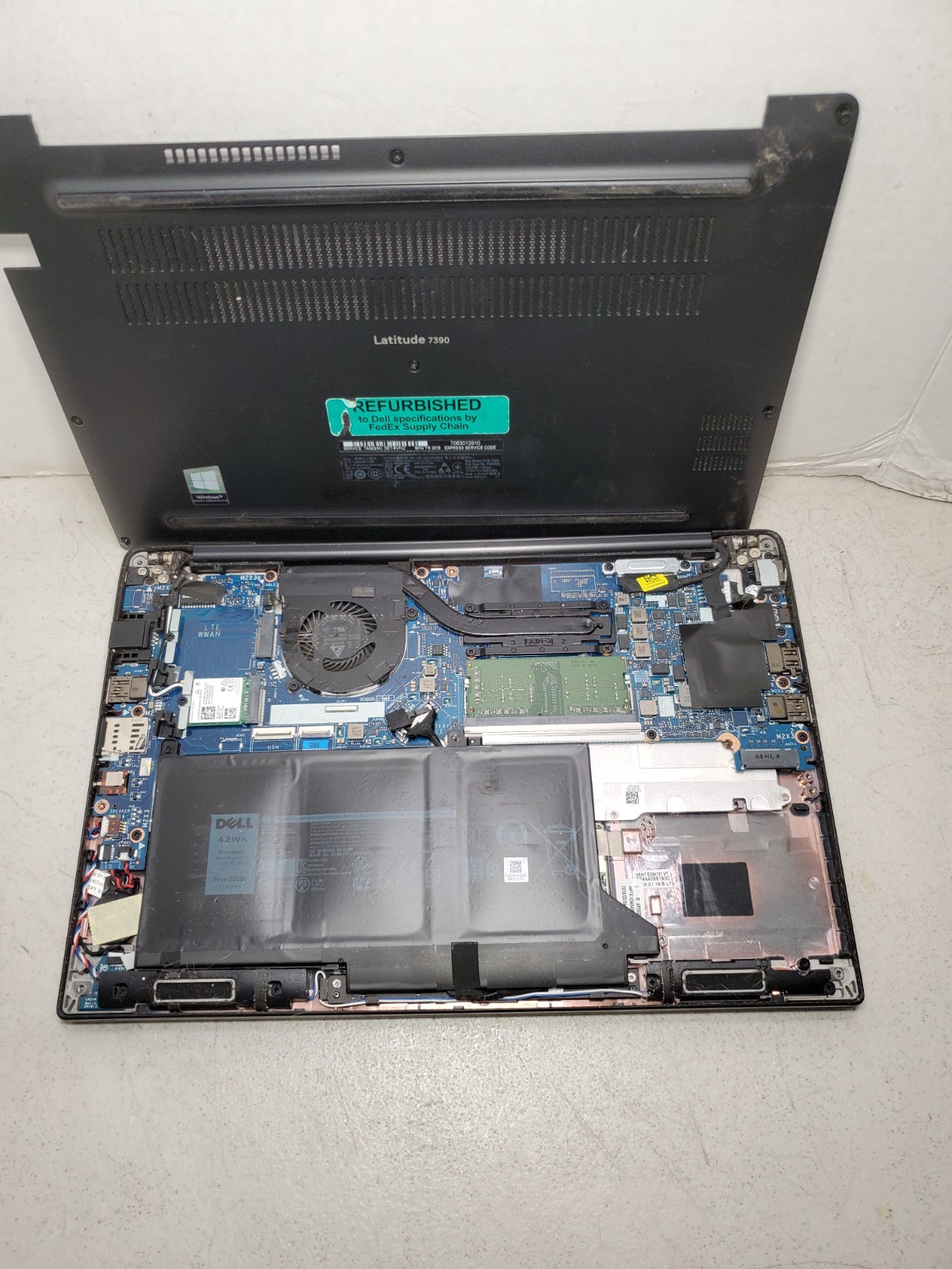 Dell Latitude 7390 12.5” i7-8650U 1.9GHz 4GB RAM No SSD/OS! READ! #69