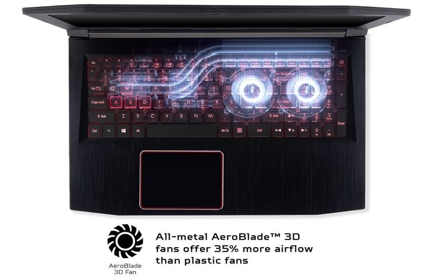 Acer Predator Helios 300 Gaming Laptop, i7-8750H, GTX 1060, 16GB DDR4, 256GB SSD