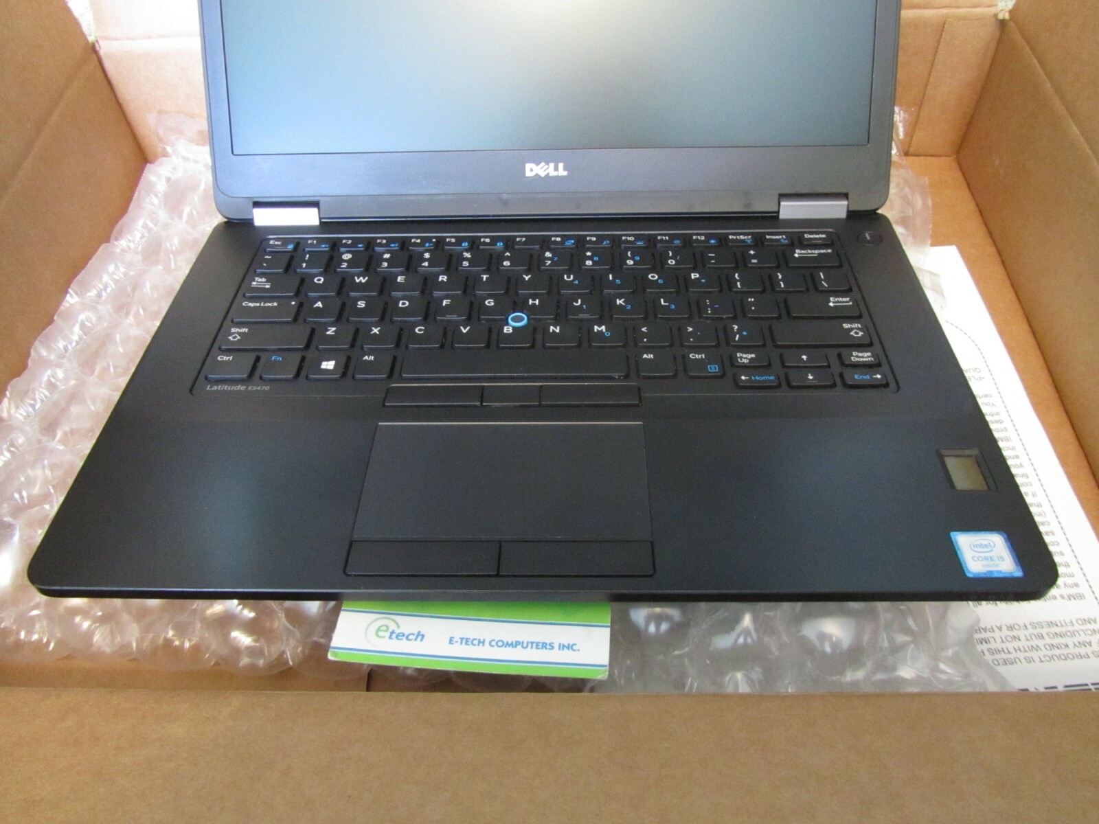 Dell Latitude E5470 i5-6300U 2.4GHz 8GB RAM 256GB SSD 14″ HD 1366×768 Win10 Pro