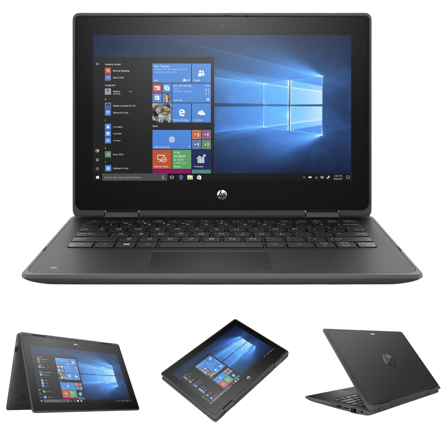 HP ProBook x360 11 G5 N4120 11.6″ Touchscreen, 4GB, 64GB SSD