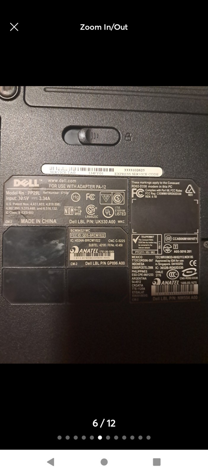 Dell Inspiron 1525 15.4″ Core 2 Duo 1.9GHz 3GB 250-499GB HDD Win7 Silver/Black
