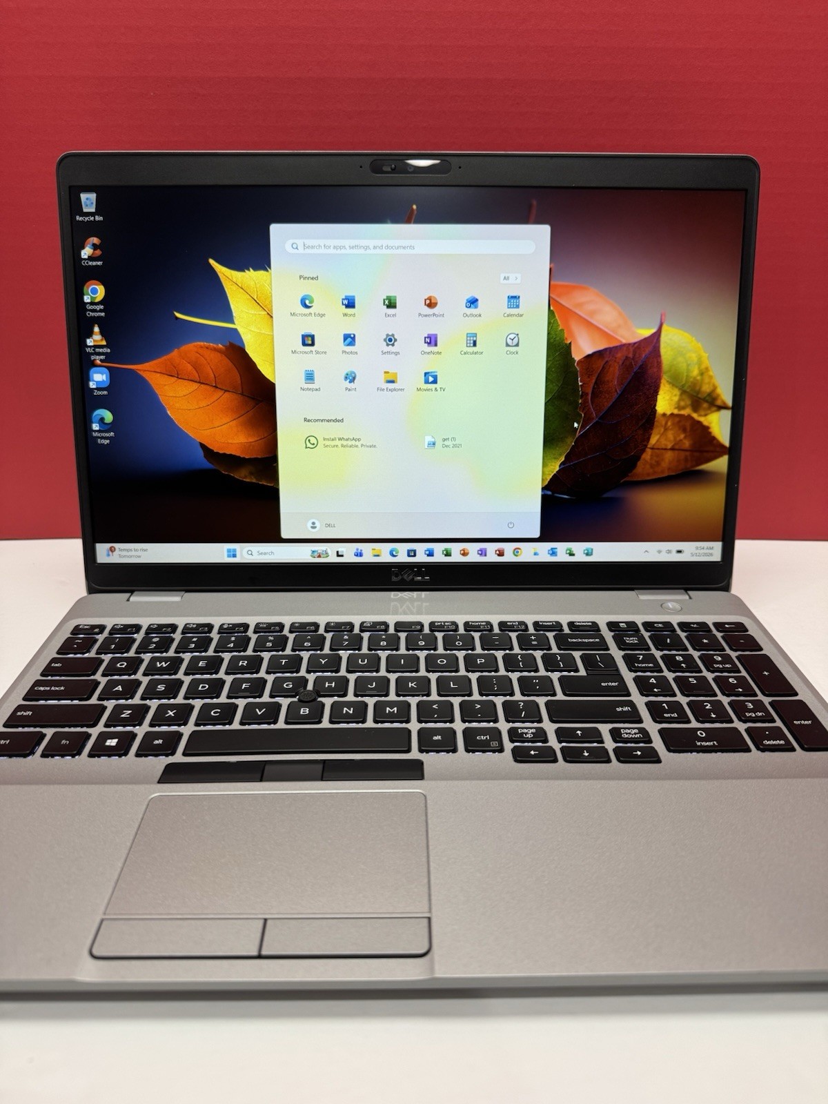 Dell Latitude 5510 15.6″ i5-10310U 1.7GHz 16GB RAM 512GB SSD WIN11P, Silver