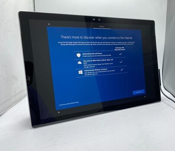 Microsoft Surface Pro 4 Intel Core i5-6300U 2.4GHz 4GB RAM 128GB SSD – See Desc.