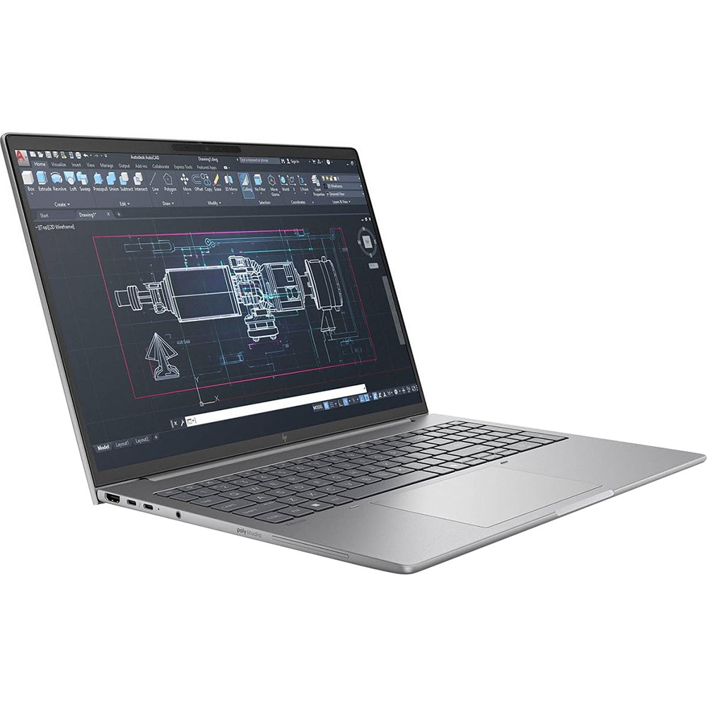 Hewlett Packard 16″ ZBook 8 G1i Mobile Workstation in Meteor Silver – BX7U3UT#AB
