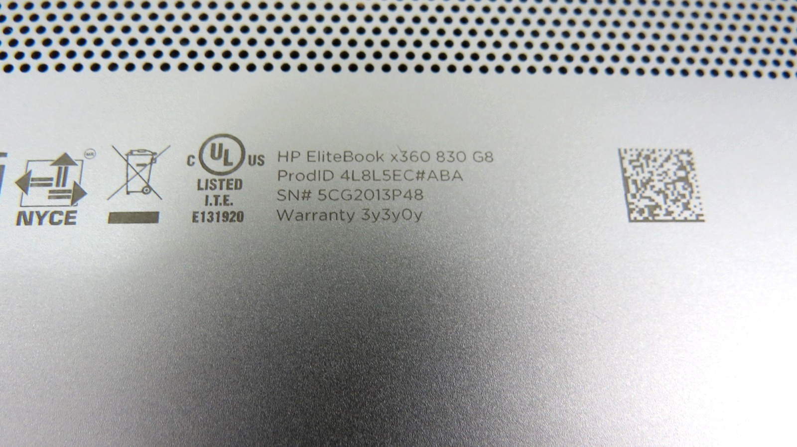 Hp Elitebook X360 830 G8 13.3″ i5-1145G7 2.60ghz 8GB RAM 256GB SSD Win 11 Pro