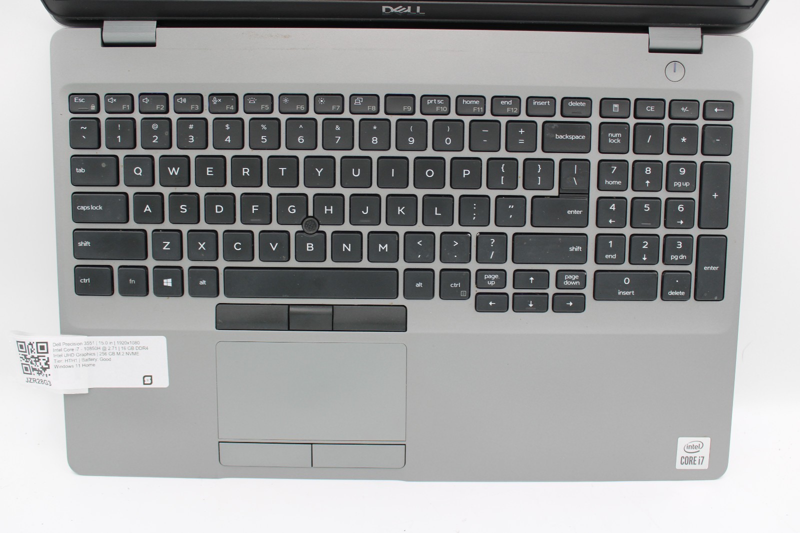Dell Precision 3551 _ i7-10850H _ 16GB / 256GB _ NVIDIA P620 _ W11H