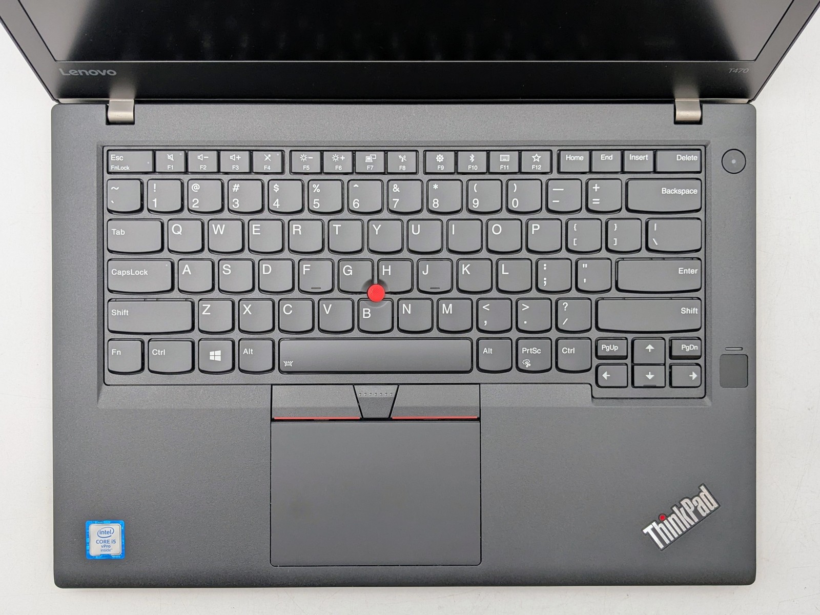 Lenovo ThinkPad T470 14″ FHD I5-6300U 256GB 8GB W10P Backlit FP Reader *READ*